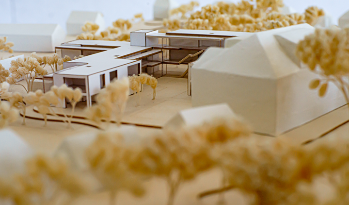 Bild eines Modellbaus - Architektur Jenny Eggers