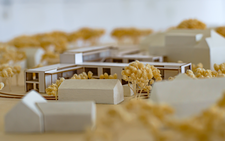Bild eines Modellbaus - Architektur Jenny Eggers