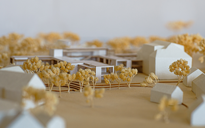 Bild eines Modellbaus - Architektur Jenny Eggers